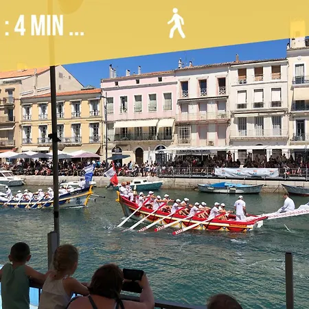 En Coeur De Et Climatise - Le Off דירה Sète